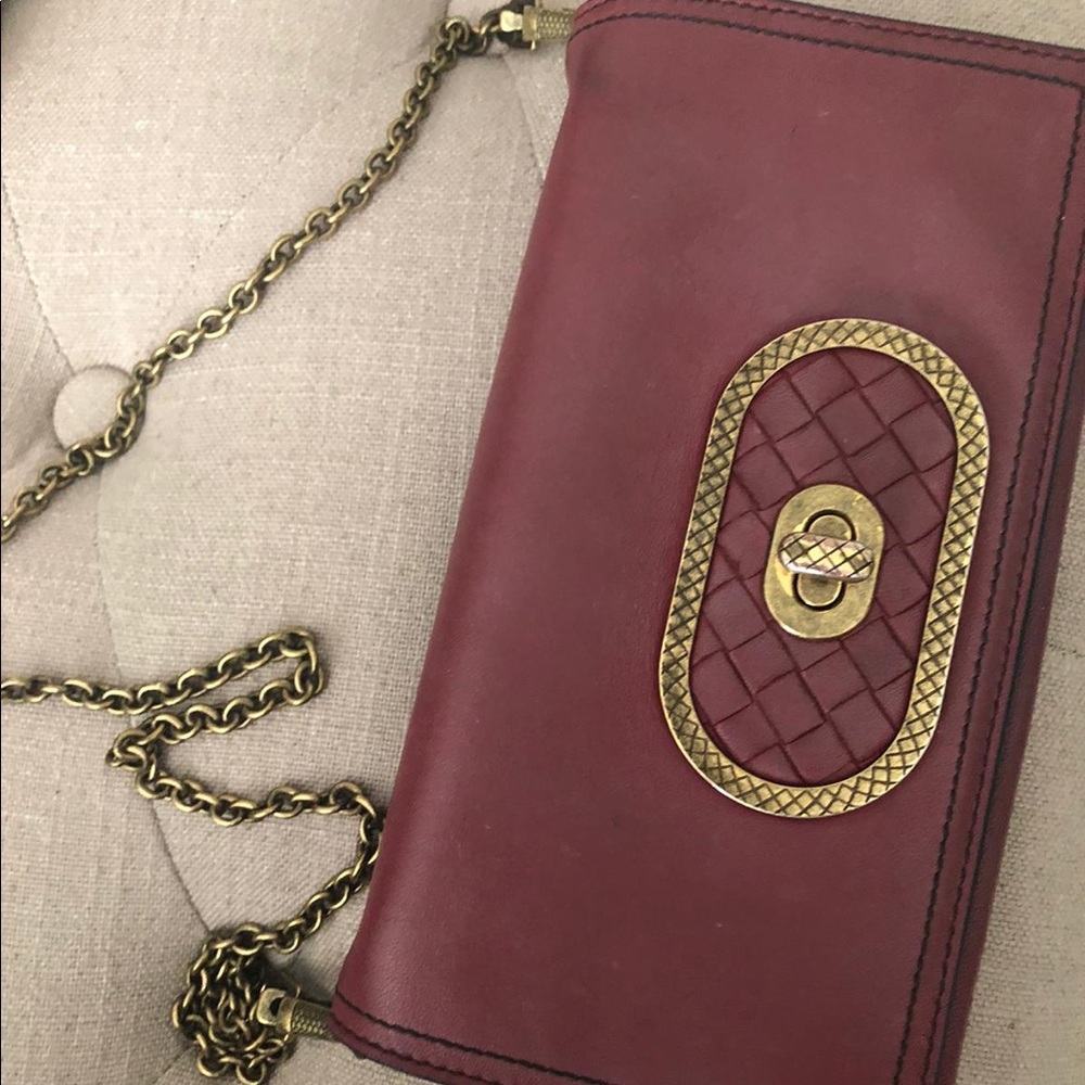 Red/gold purse